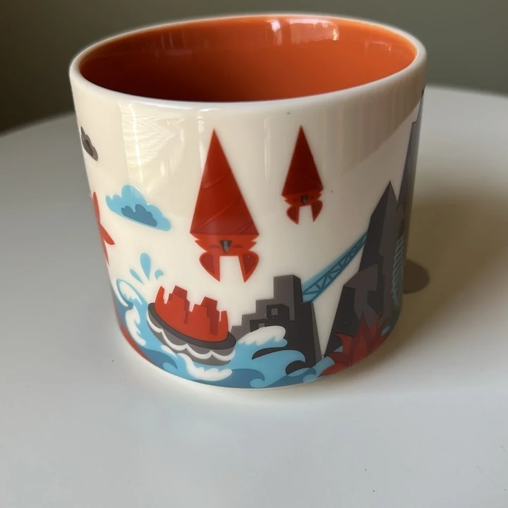 Disney Parks X Starbucks Animal Kingdom Coffee Mug Tea You Are Here NWOB No Box